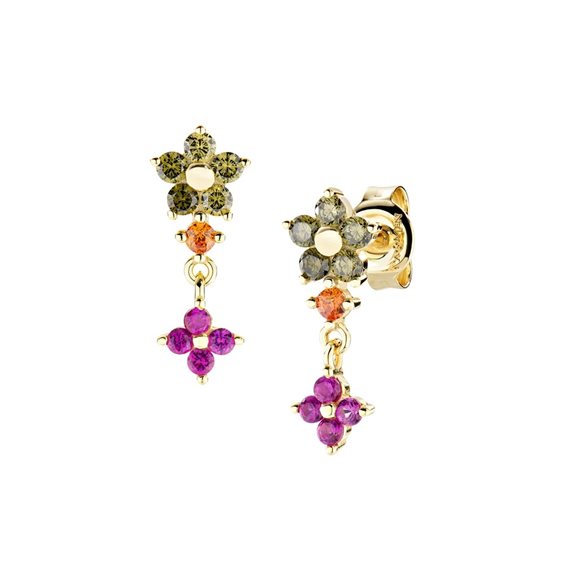 Ohrringe Amen Dame Primula in Silber Zircone ORFIMGOL1 - ORFIMGOL1